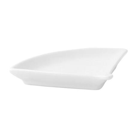 PACKNWOOD Mini White Fan Shaped Dish 210MBPEVAN